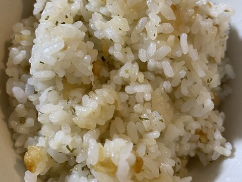 炊飯器でガーリックライス